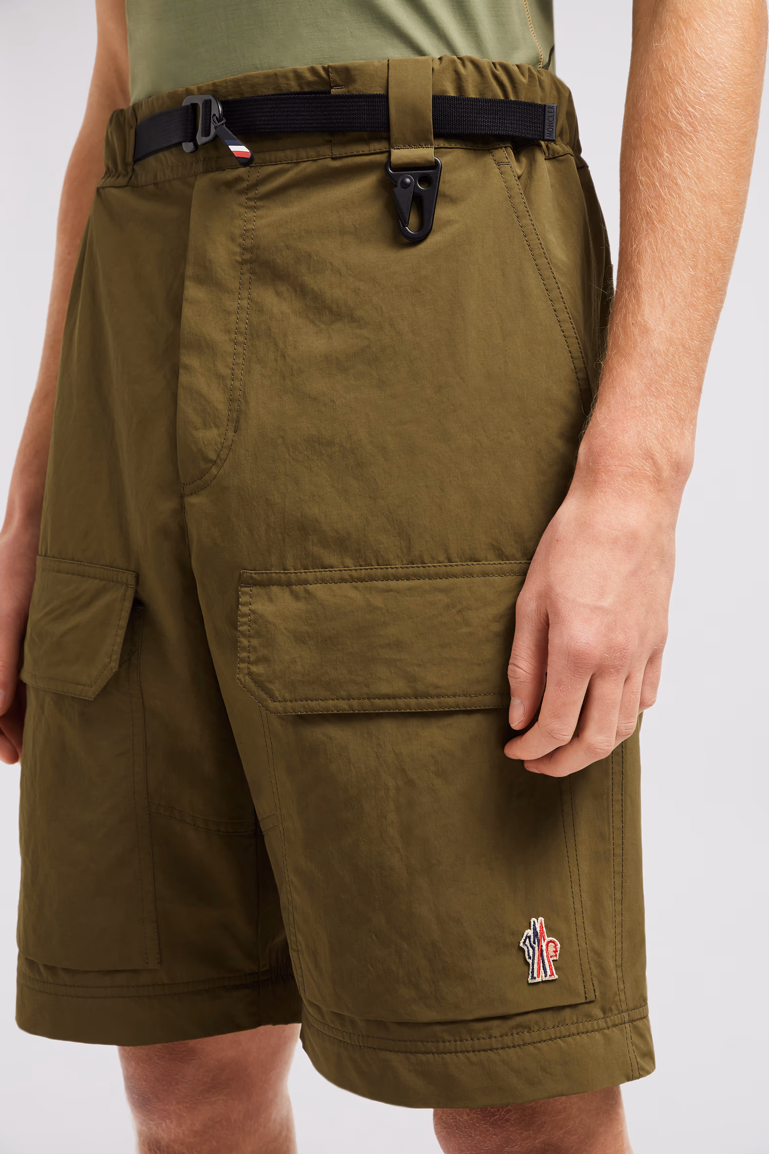 2-in-1 Cargo Pants Men Khaki Moncler 7